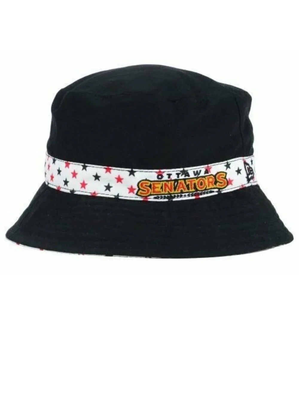 New Era Ottawa Senators Bucket Hat Kids Reversible Summer NHL Hockey Blue